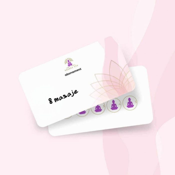 Voucher Abonament Masaj facial sculptural bucal 8